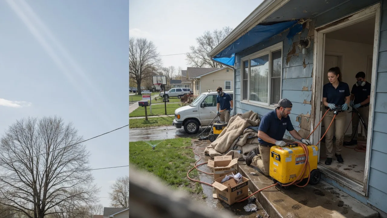 Basement Flood Cleanup in Mansfield, MA near me